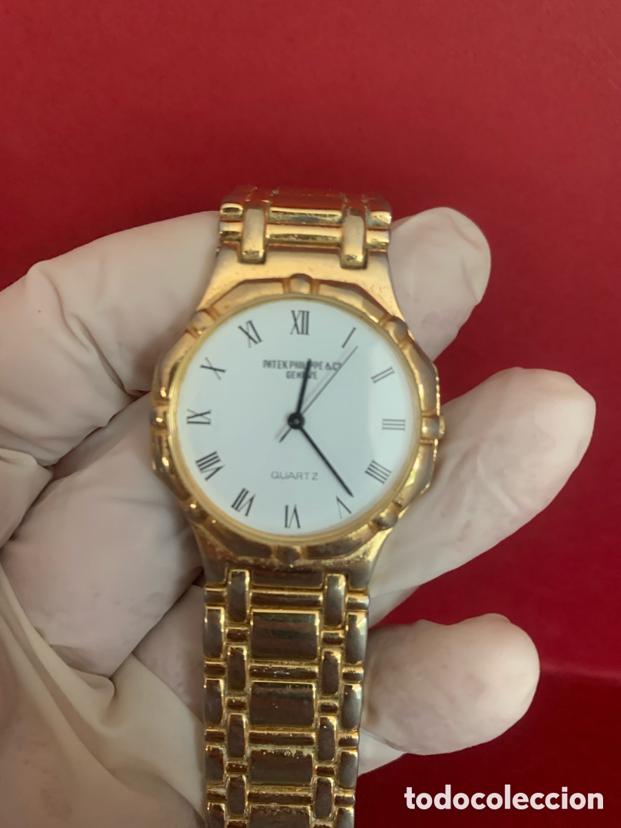 Relojes: RELOJ PULSERA DORADO CLASICO FUNCIONANDO - Foto 2