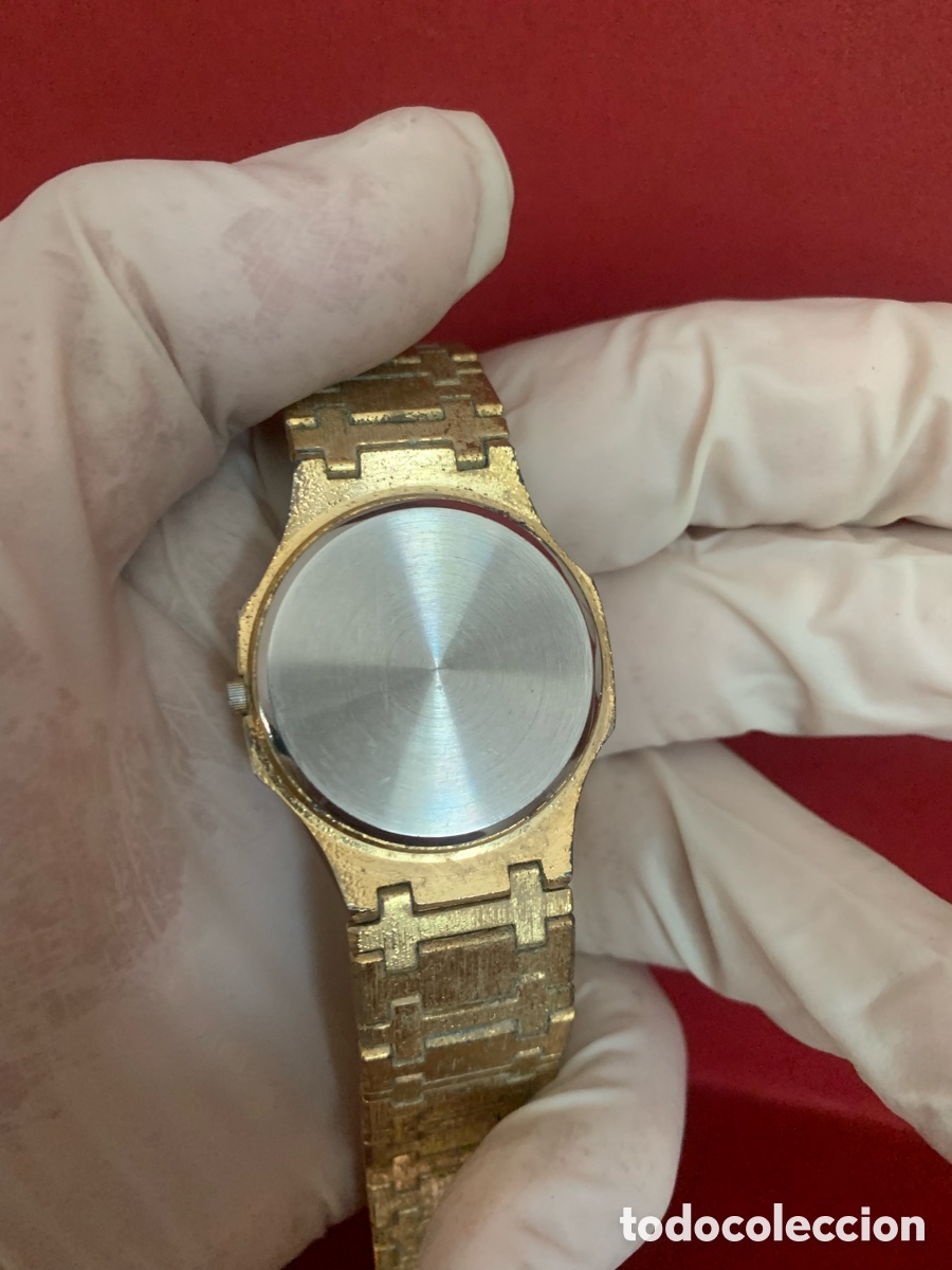Relojes: RELOJ PULSERA DORADO CLASICO FUNCIONANDO - Foto 5