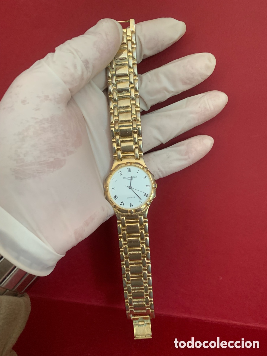 Relojes: RELOJ PULSERA DORADO CLASICO FUNCIONANDO - Foto 6