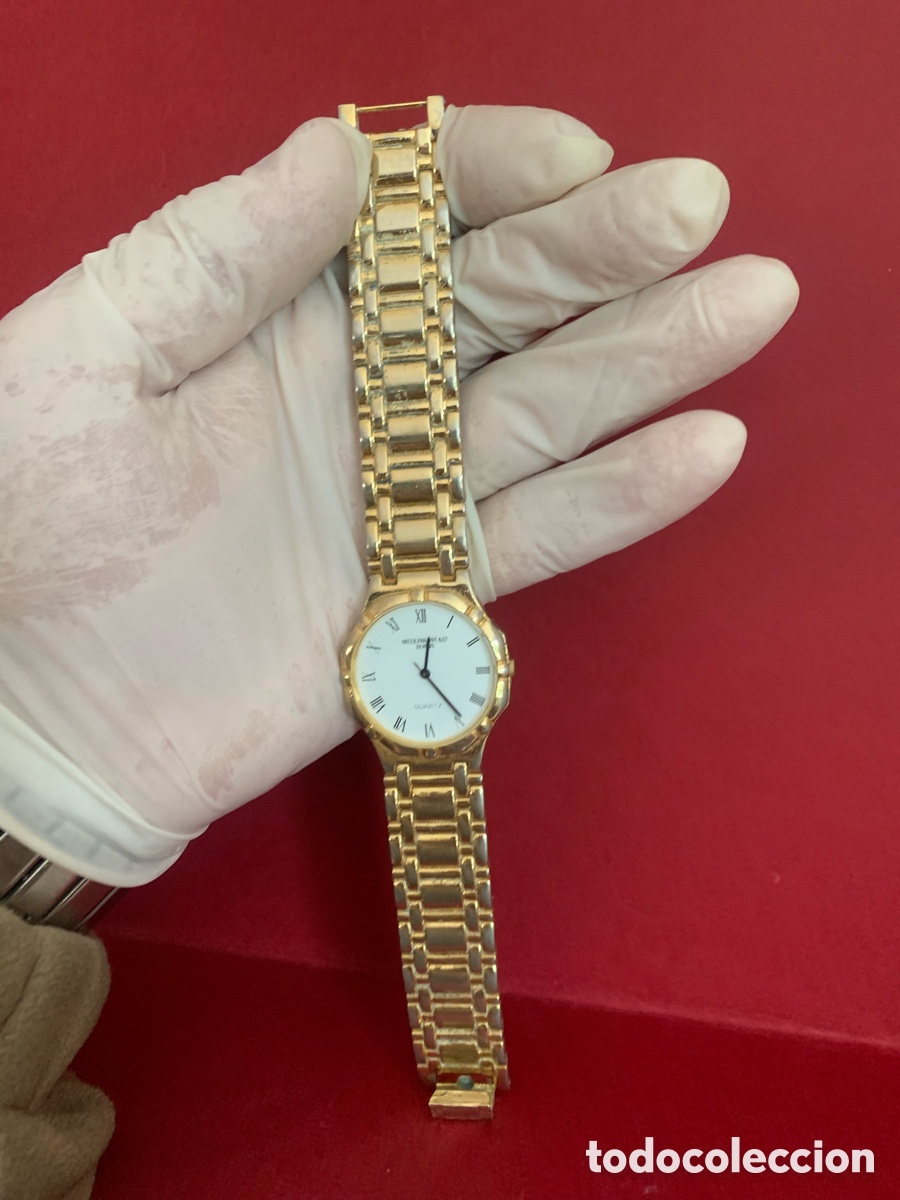 Relojes: RELOJ PULSERA DORADO CLASICO FUNCIONANDO - Foto 7