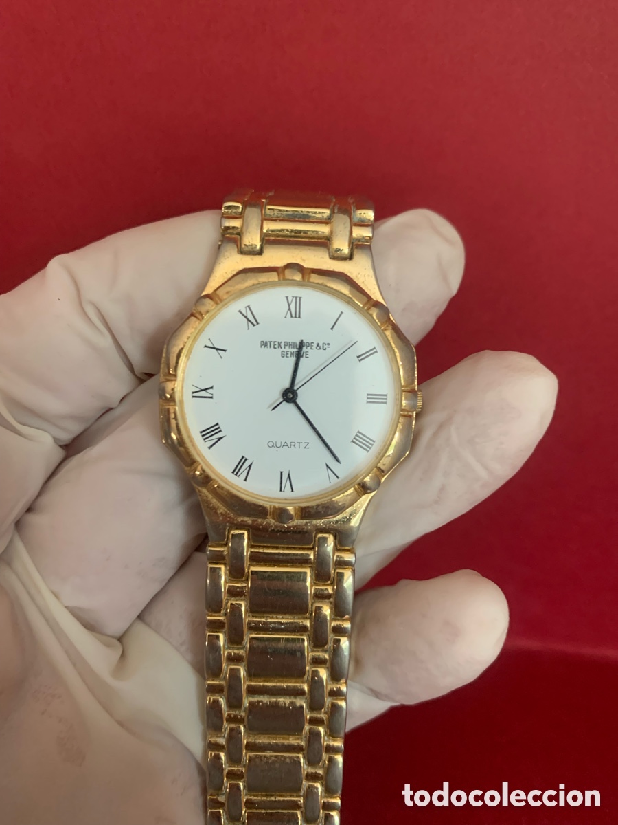 Relojes: RELOJ PULSERA DORADO CLASICO FUNCIONANDO - Foto 1