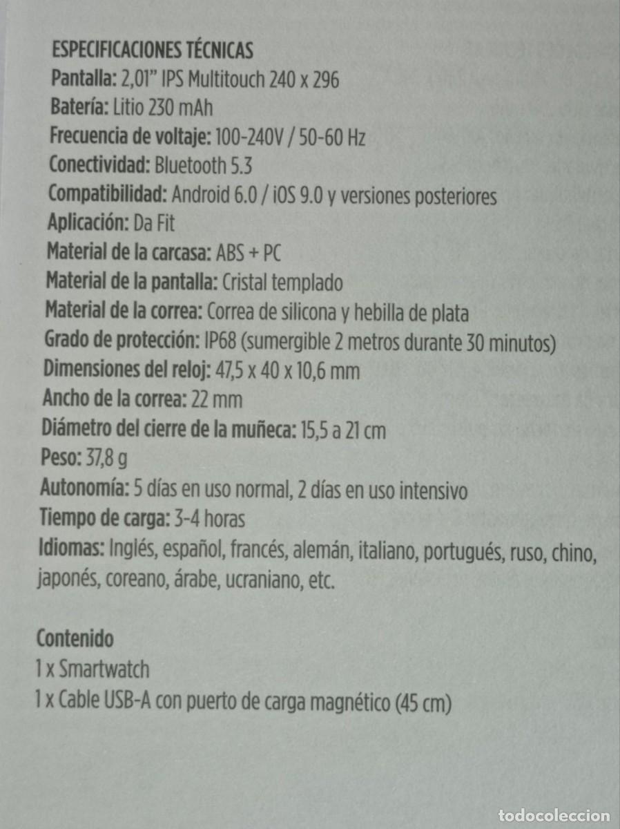 Relojes: Reloj inteligente Contact iStyle. - Foto 10