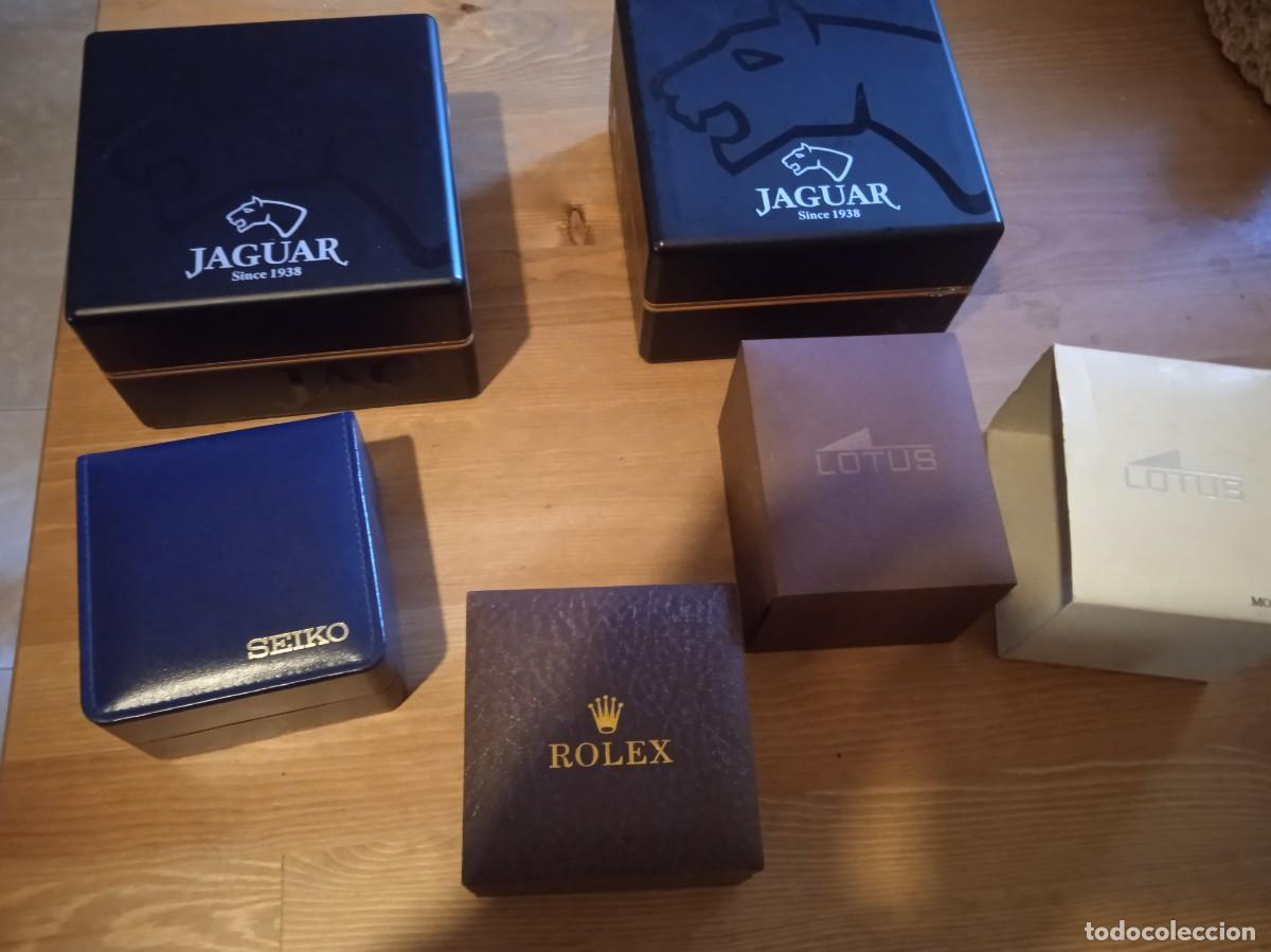 Relojes: Lote de cajas de reloj - Foto 1