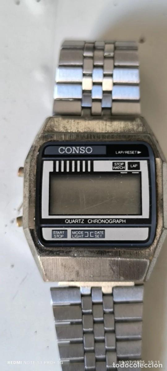 Relojes: reloj vintage digital Conso Leer Antes De Comprar - Foto 4