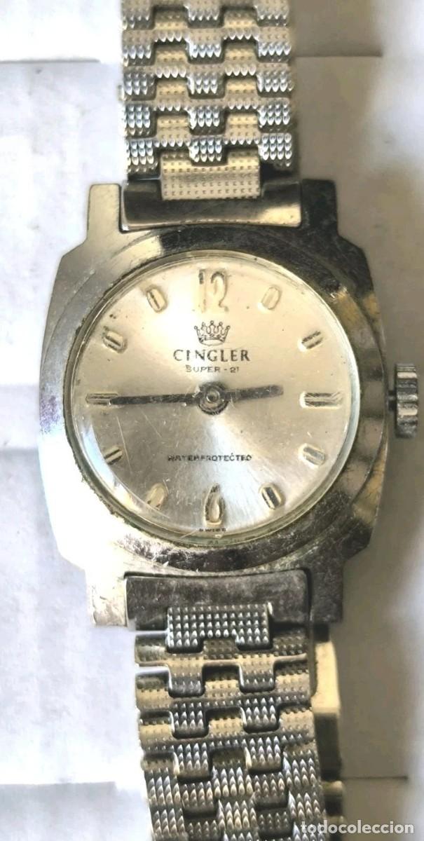Relojes: Reloj Antiguo Cingler Se&ntilde;ora No Funciona - Foto 1