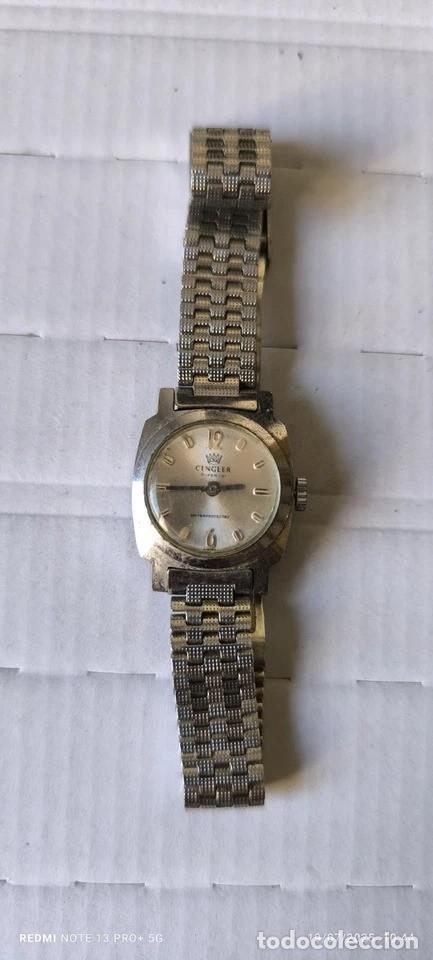 Relojes: Reloj Antiguo Cingler Se&ntilde;ora No Funciona - Foto 2