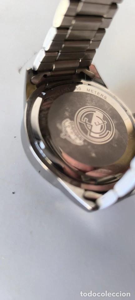 Relojes: Reloj Acero Real Madrid Oficial Funciona - Foto 3