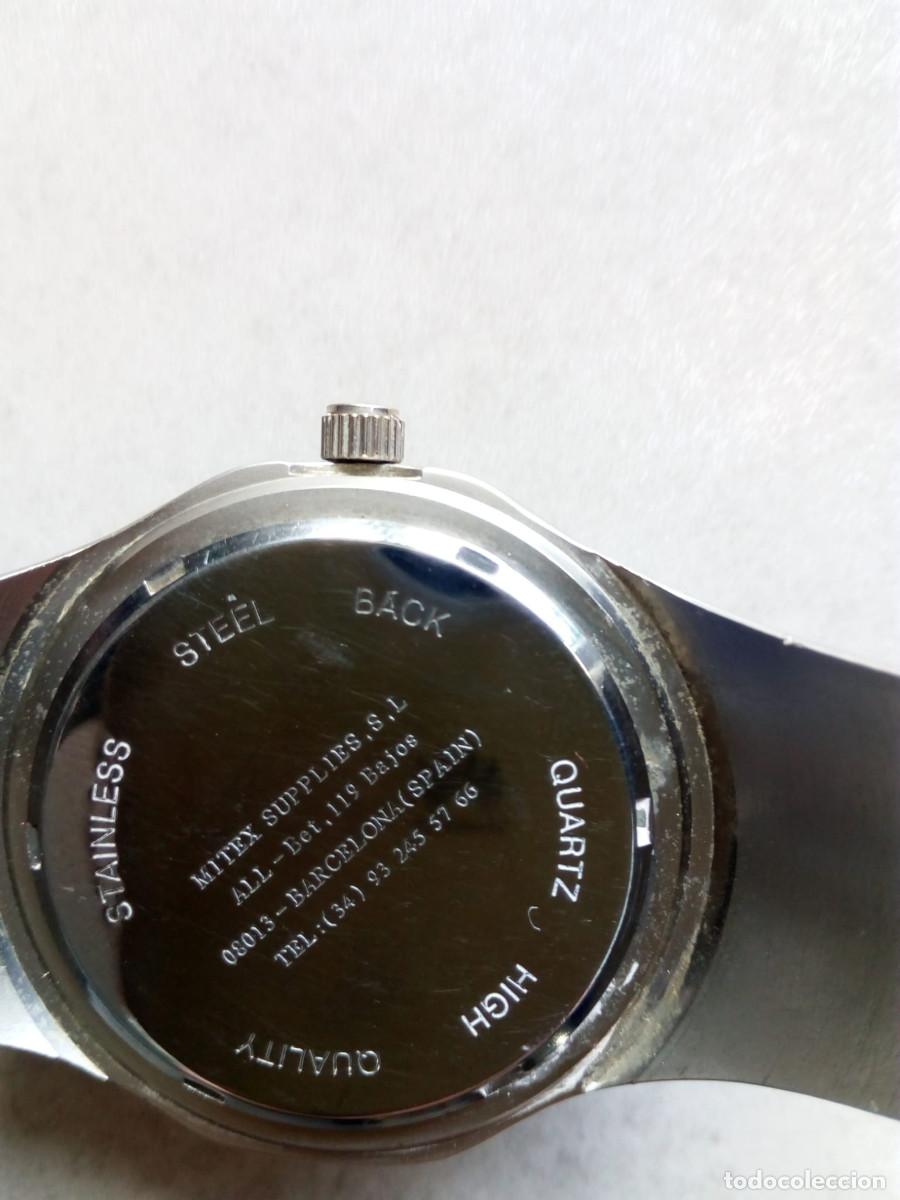 Relojes: Reloj de pulsera Monroe con esfera azul. - Foto 3