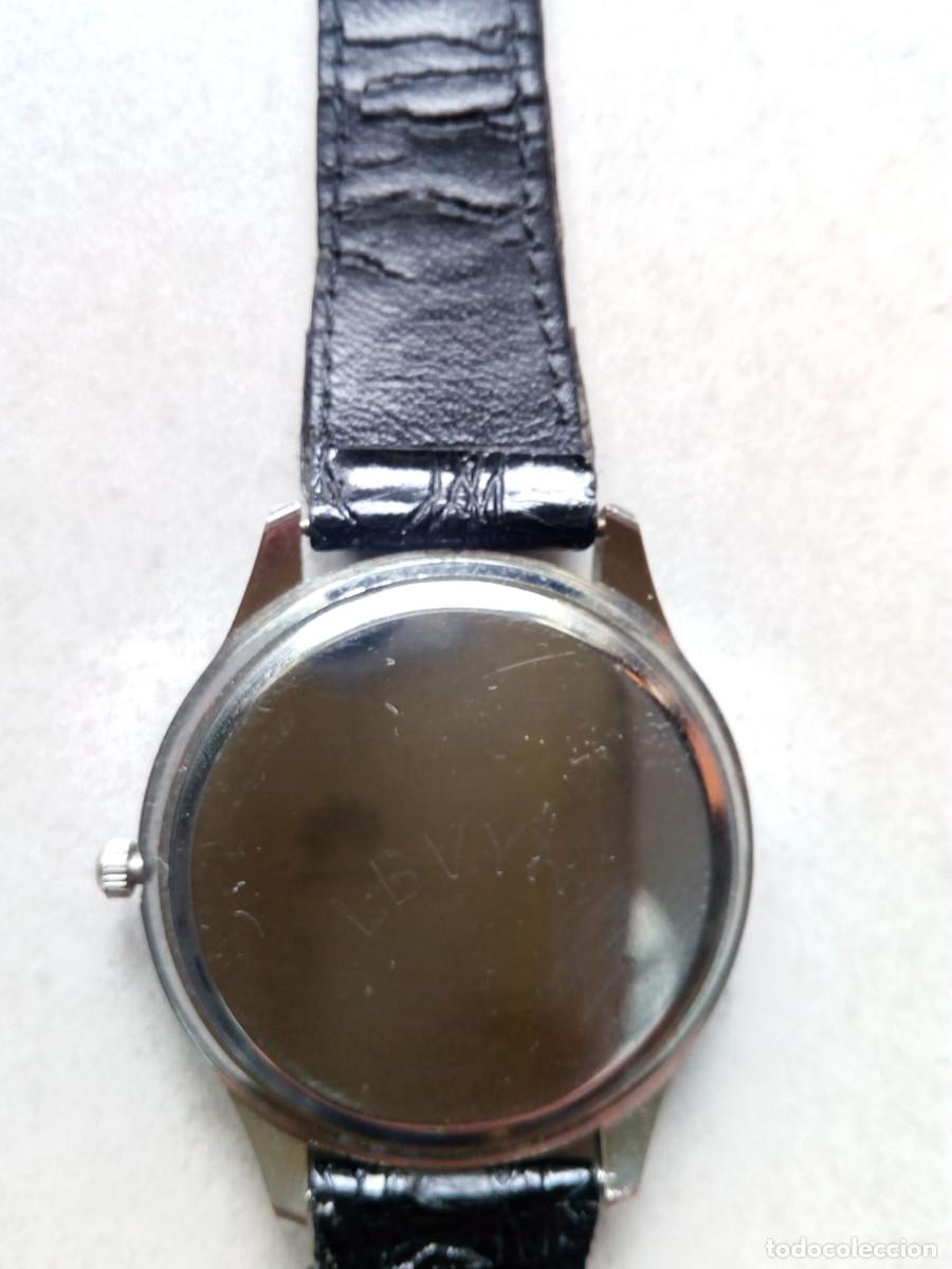 Relojes: Reloj LBVYR con correa de piel negra - Foto 3