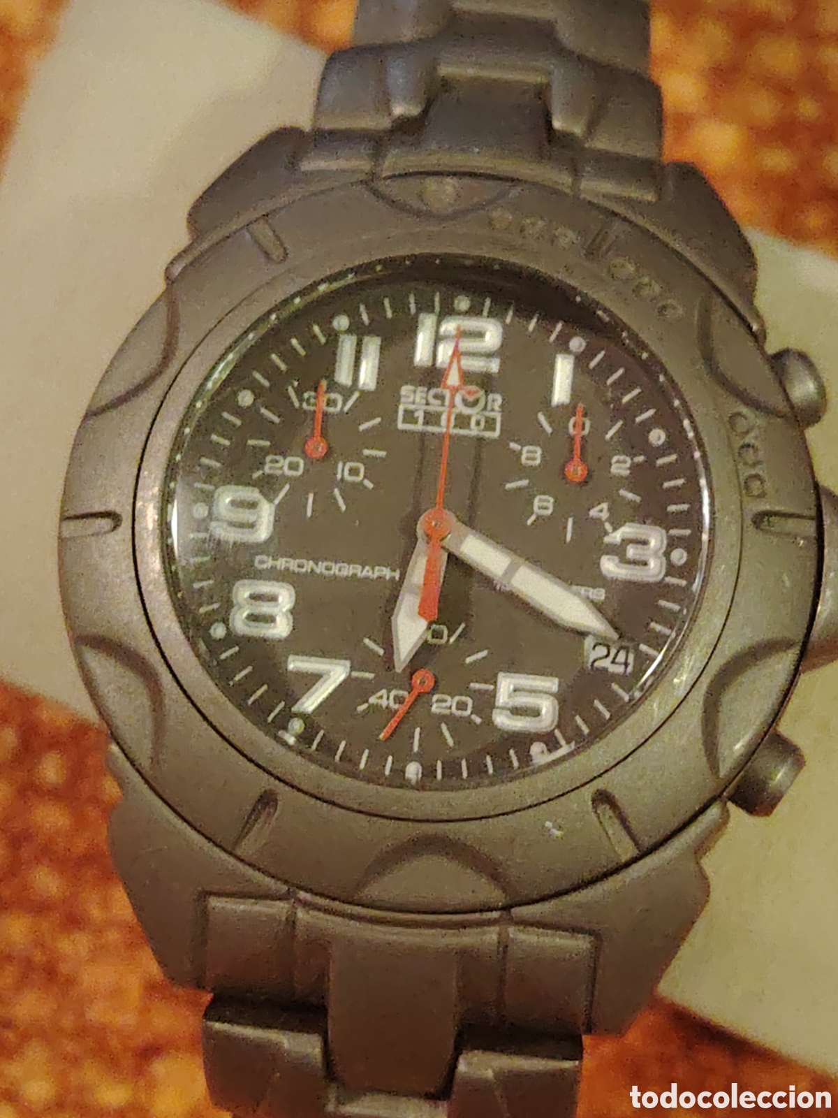 Relojes: Rel&oacute;gio cron&oacute;grafo quartz novo - Foto 5