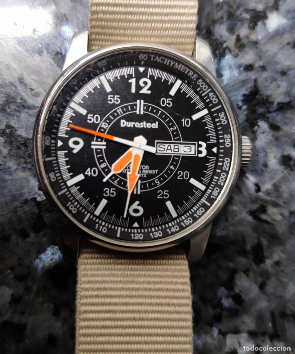 Relojes: Durasteel tipo militar. - Foto 1
