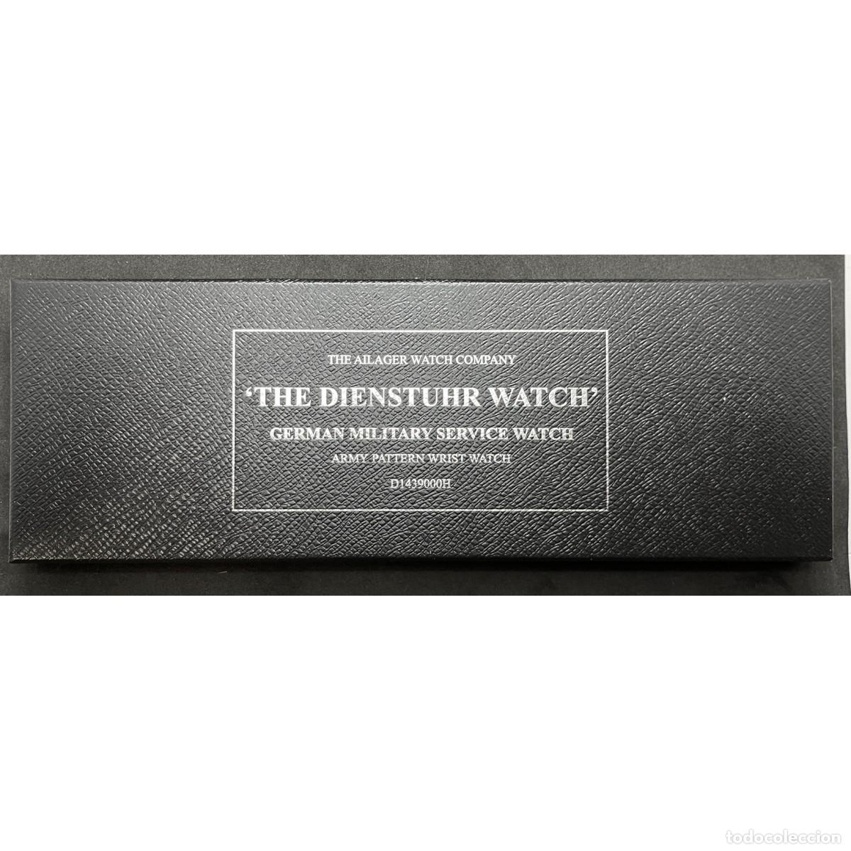 Relojes: RELOJ DE SERVICIO DE LA WEHRMACHT MARR&Oacute;N &ndash; R&Eacute;PLICA - Foto 10