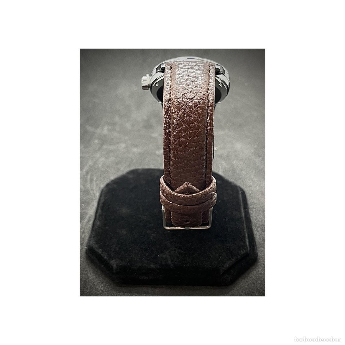 Relojes: RELOJ DE SERVICIO DE LA WEHRMACHT MARR&Oacute;N &ndash; R&Eacute;PLICA - Foto 11