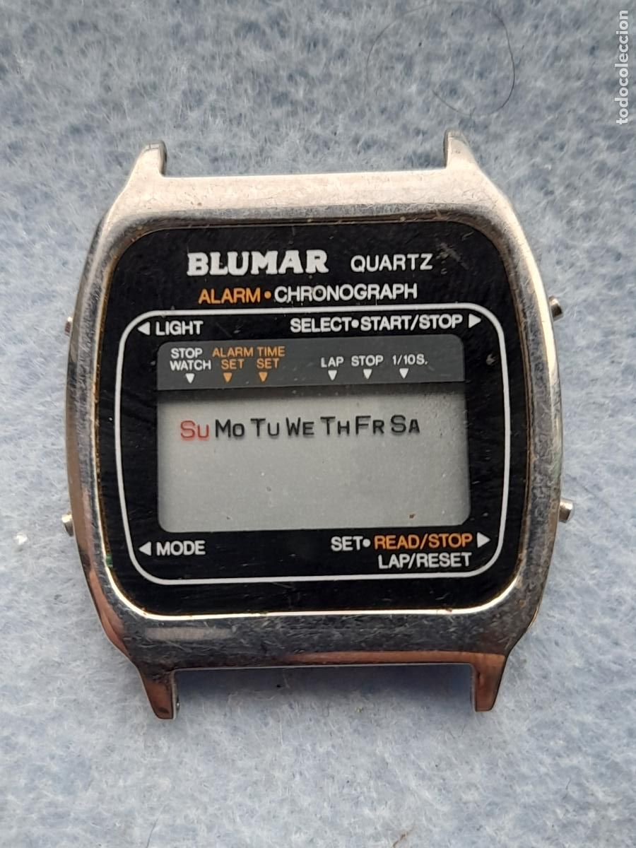 Relojes: Reloj Marca Blumar Digital para Caballero. Extraplano. - Foto 5
