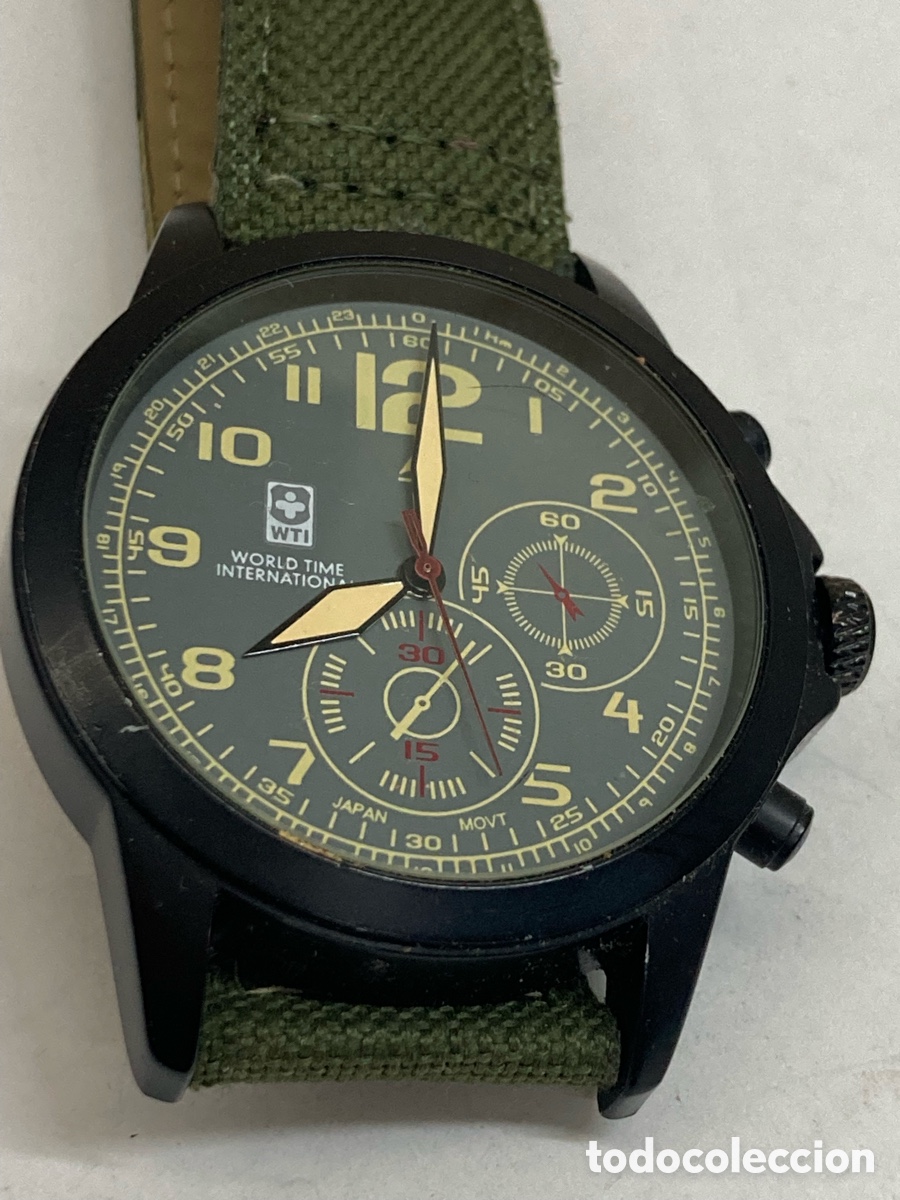 Relojes: Reloj Word Time Internacional Quartz /CR34-3 - Foto 2