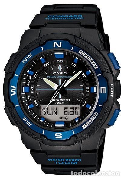 Relojes: Reloj Casio OutGear Twin Sensor World Time nuevo - Foto 1
