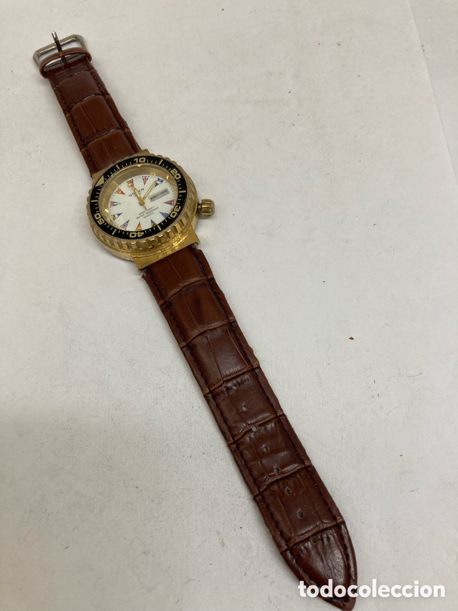 Relojes: Reloj Gruem Quartz dorado /CR36-1 - Foto 2