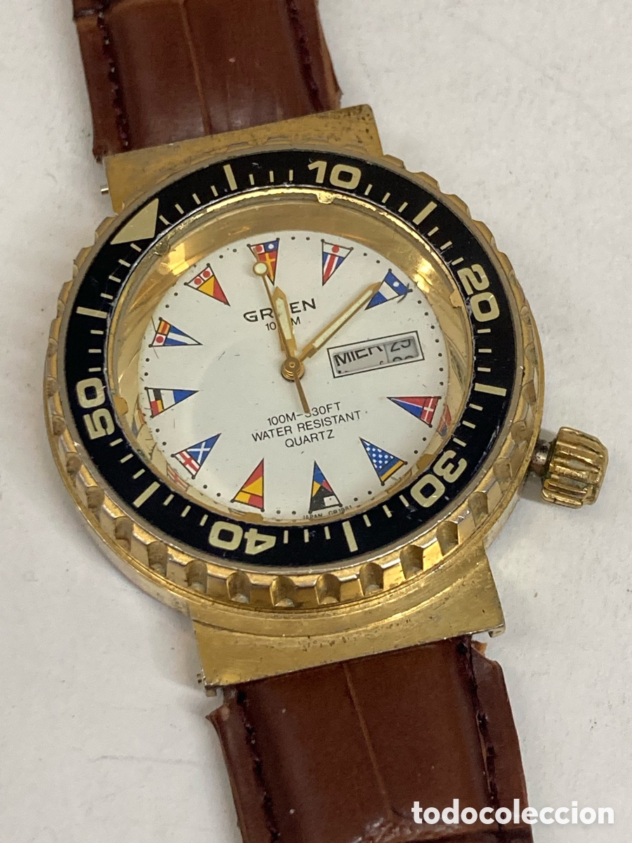 Relojes: Reloj Gruem Quartz dorado /CR36-1 - Foto 1