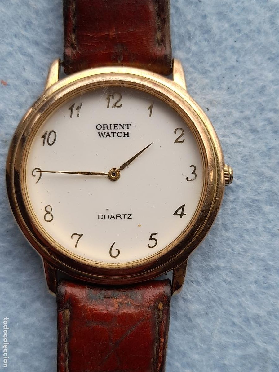 Relojes: Reloj Marca Orient de Cuarzo para Caballero. - Foto 4