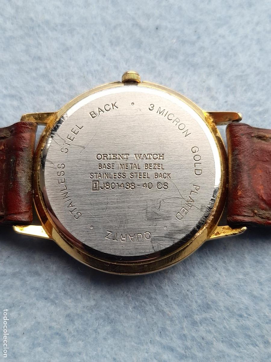 Relojes: Reloj Marca Orient de Cuarzo para Caballero. - Foto 7