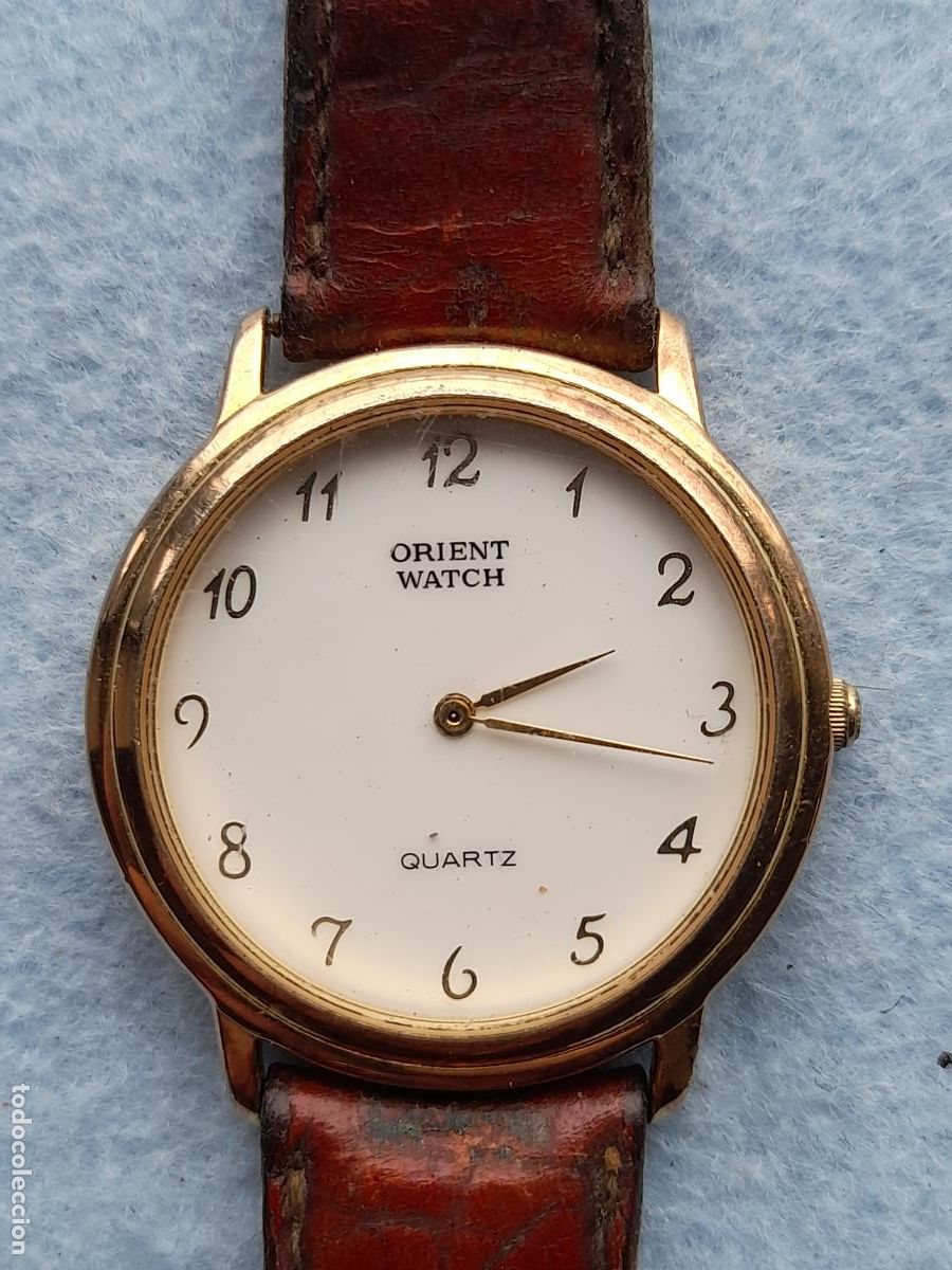 Relojes: Reloj Marca Orient de Cuarzo para Caballero. - Foto 8