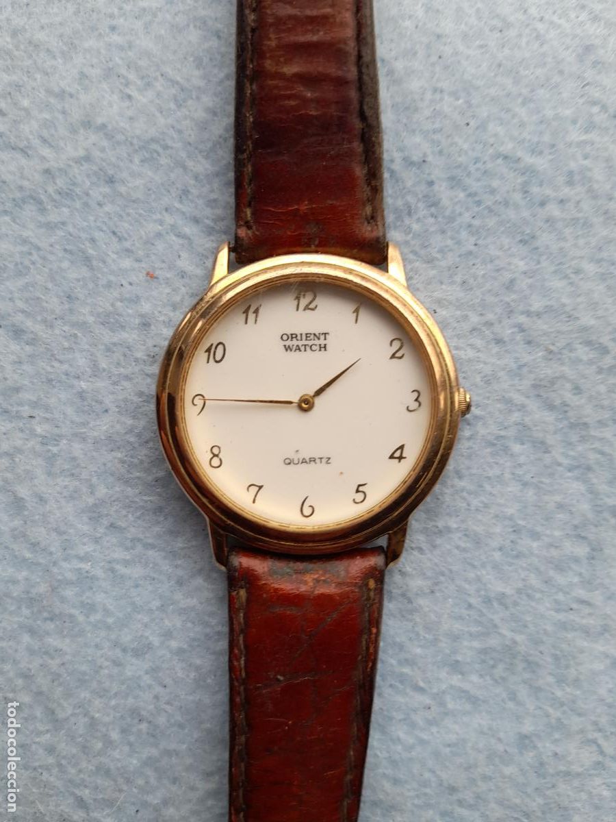 Relojes: Reloj Marca Orient de Cuarzo para Caballero. - Foto 1