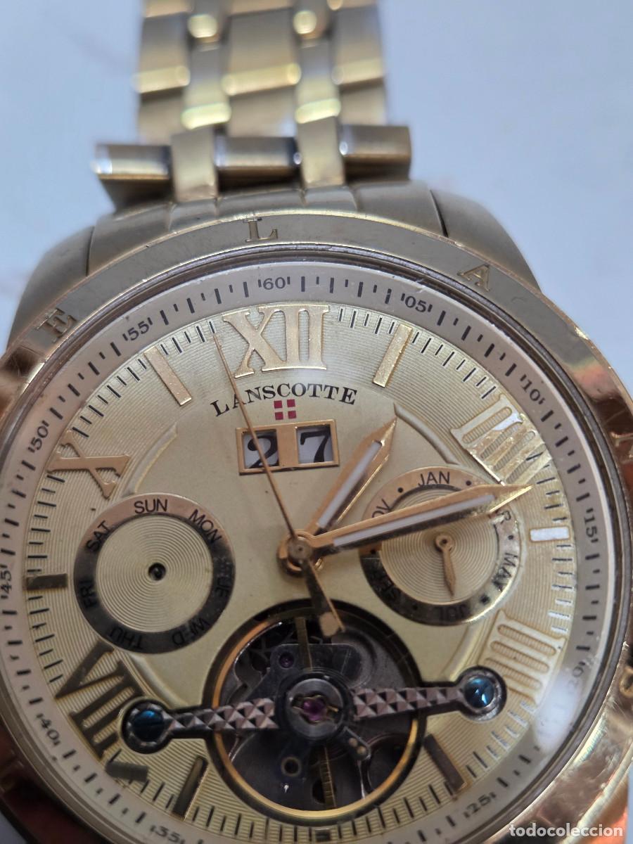 Relojes: reloj de lanscosttes dorado - Foto 2