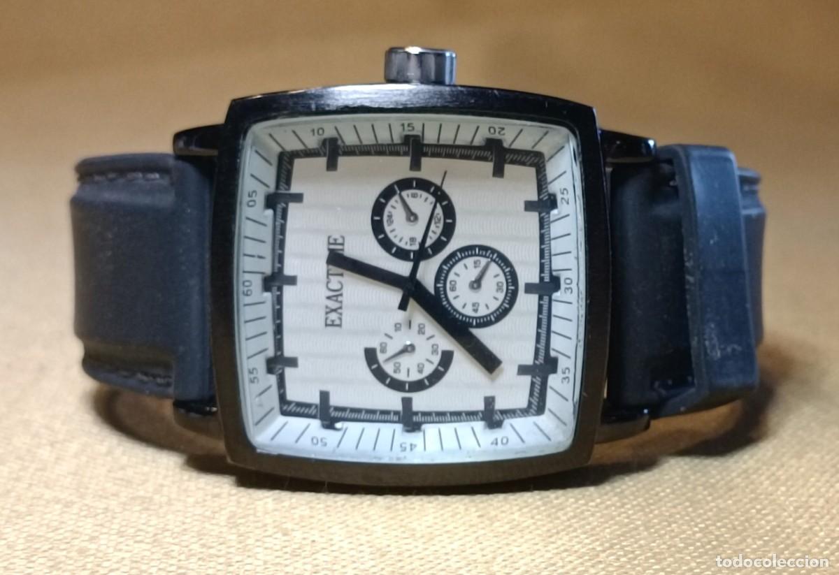 Relojes: Reloj EXACTIME Cuadrado Negro y Blanco - Foto 1