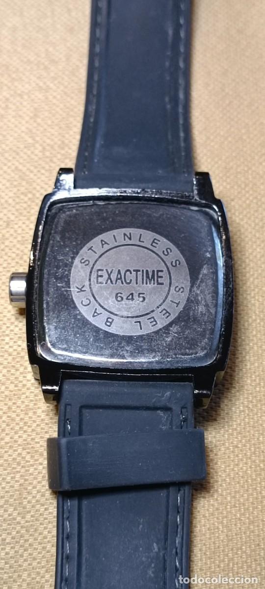 Relojes: Reloj EXACTIME Cuadrado Negro y Blanco - Foto 4