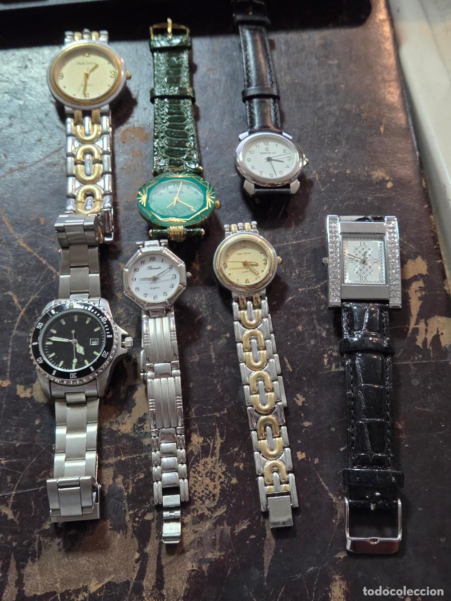 Relojes: lote de 7 relojes de se&ntilde;oras - Foto 1