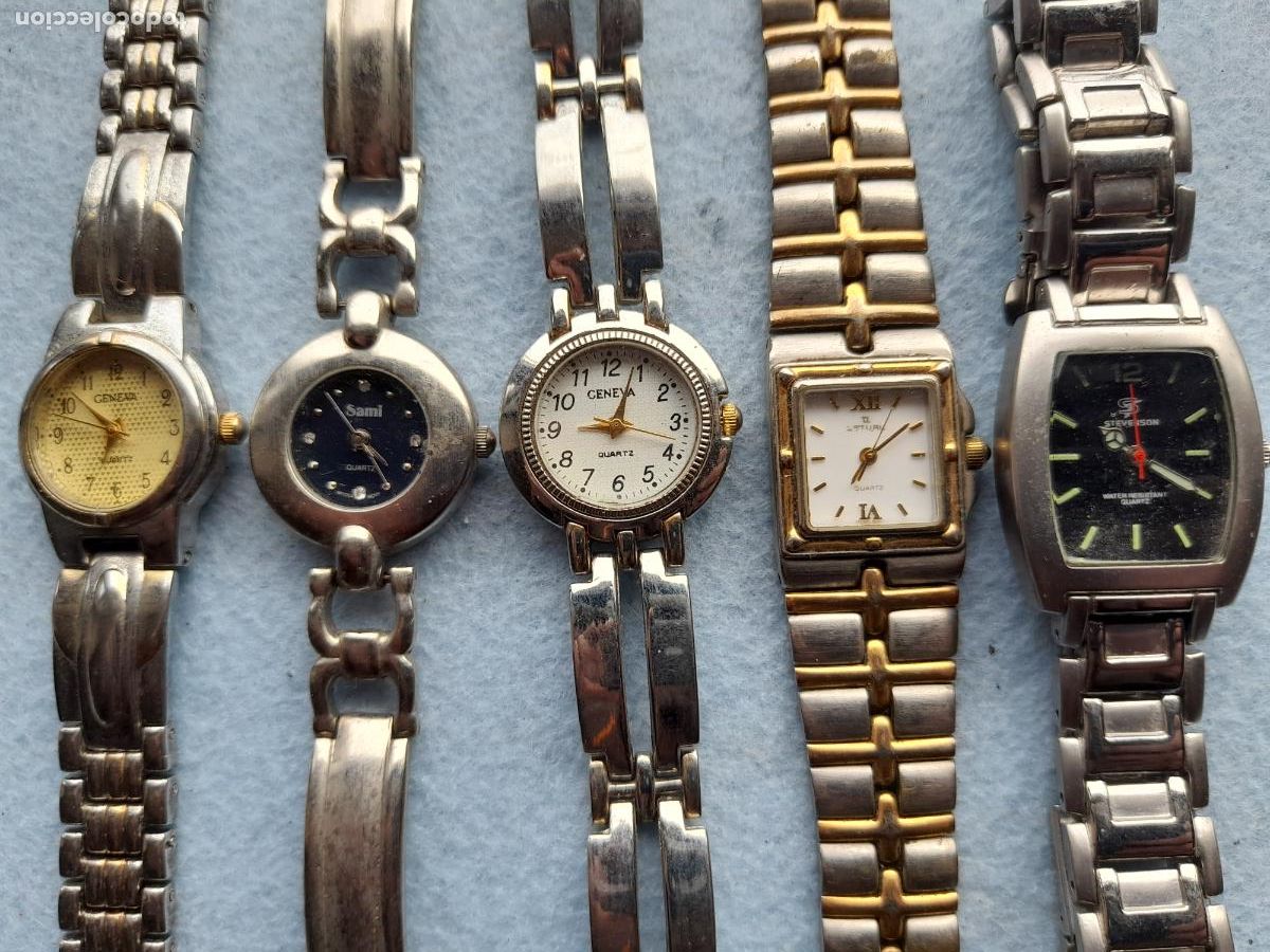 Relojes: Lote de 5 Relojes de Cuarzo para Dama. - Foto 12