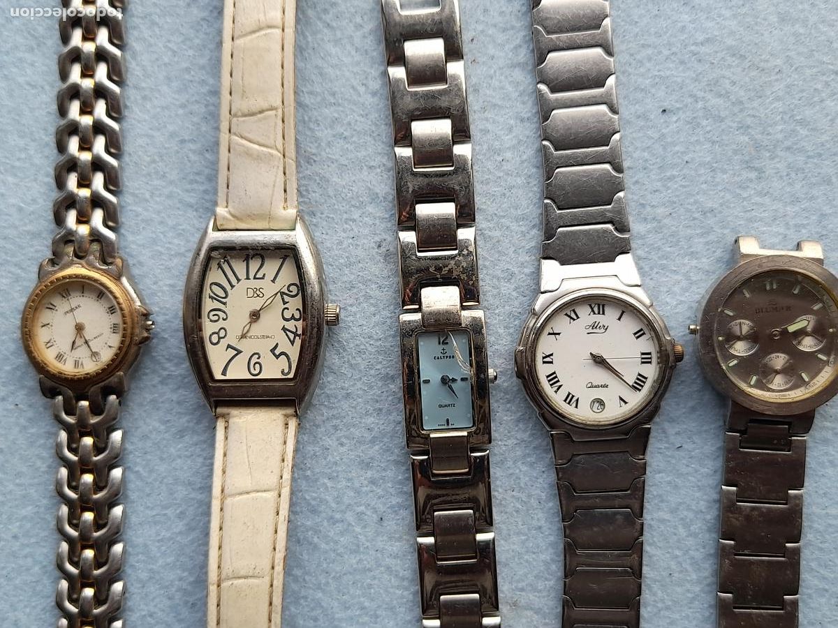 Relojes: Lote de 5 Relojes de Cuarzo para Dama. - Foto 12