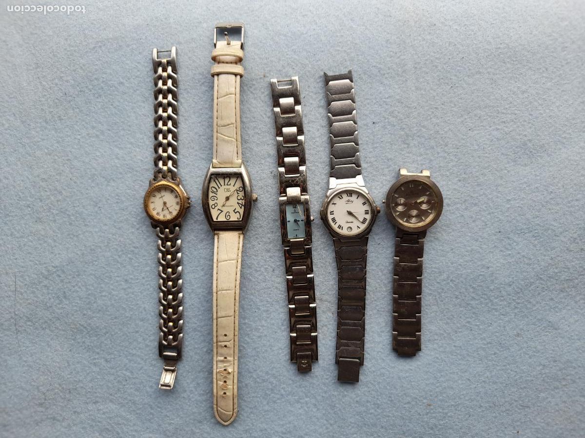 Relojes: Lote de 5 Relojes de Cuarzo para Dama. - Foto 1
