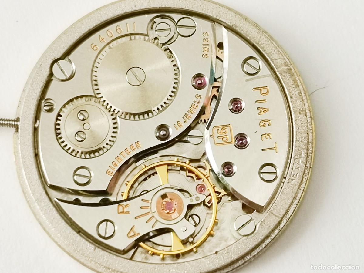 Relojes: Maquinaria Reloj Piaget Calibre 9P Ultra-plano - Volante Libre - Con Esfera y Cristal Originales