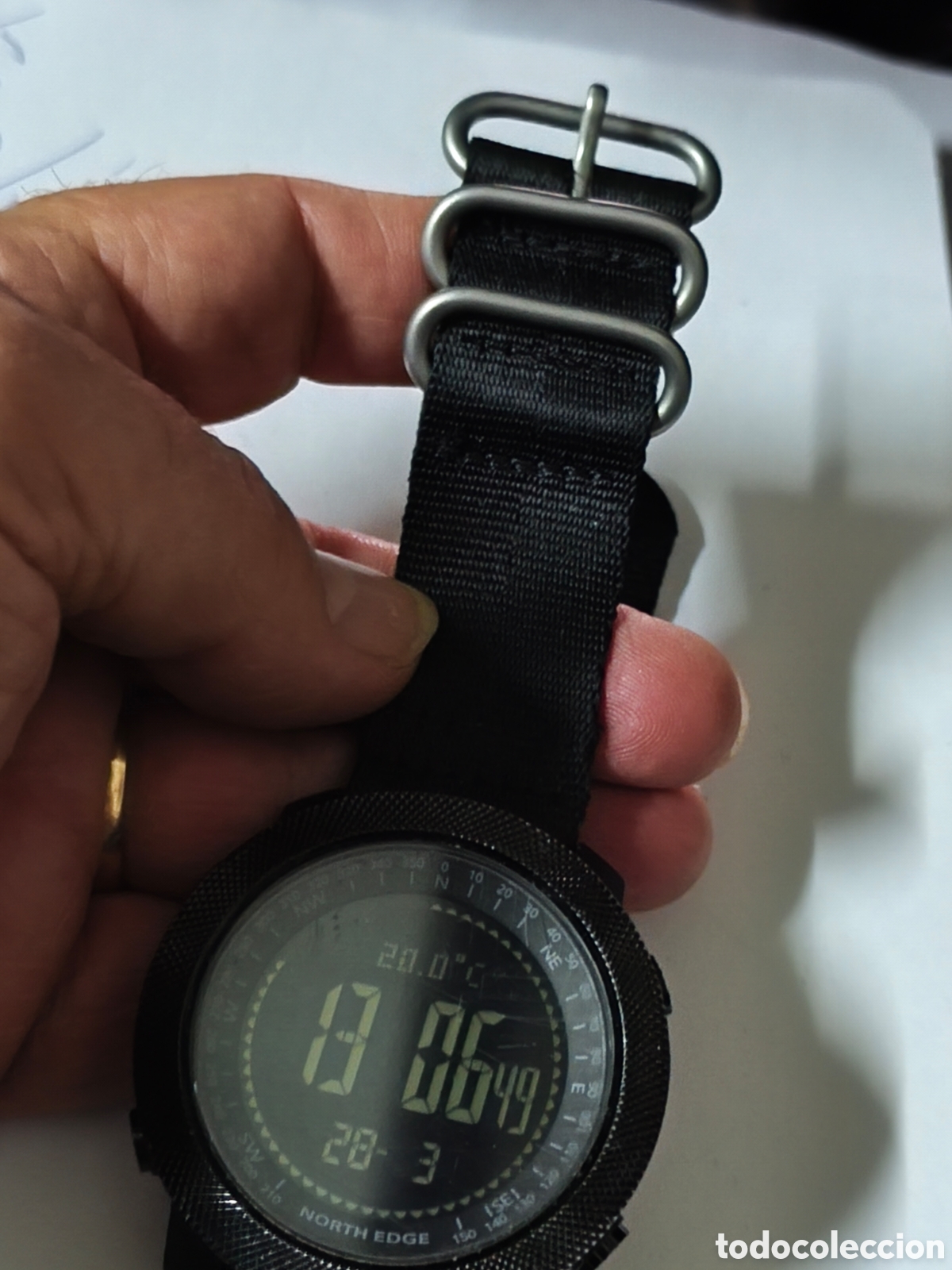 Relojes: RELOJ NORTH EDGE APACHE QUARTZ. 50 MM. FUNCIONANDO. - Foto 6