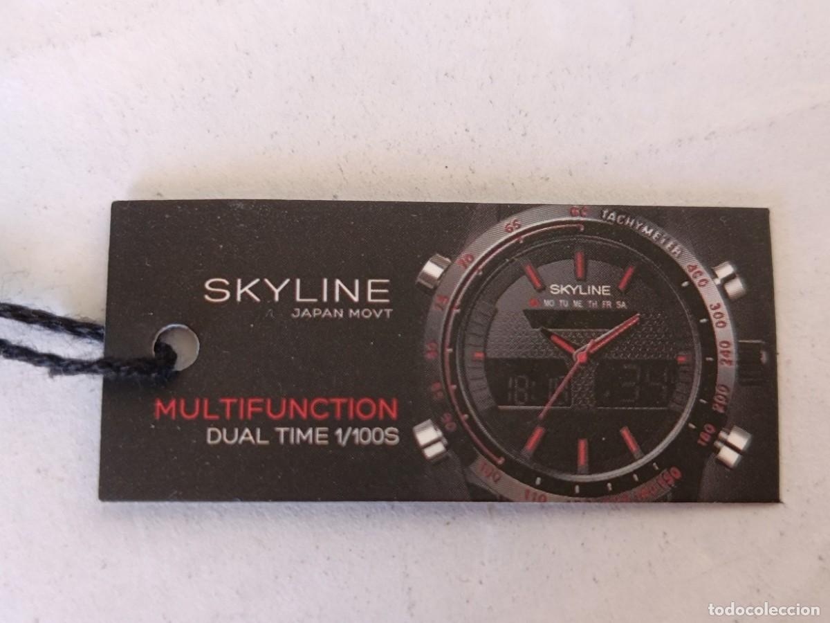 Relojes: Reloj Skyline Multifuncional Dual Time Dorado - Foto 5