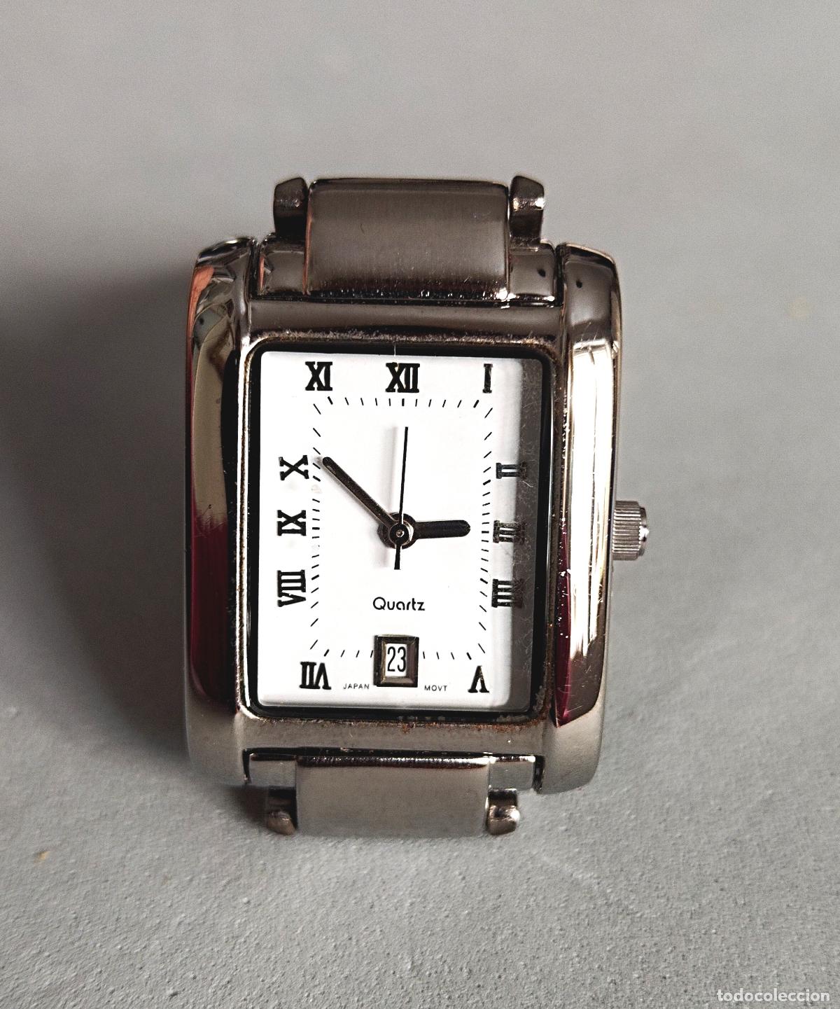 Relojes: Reloj caballero, armis met&aacute;lico. Funciona bien. - Foto 2