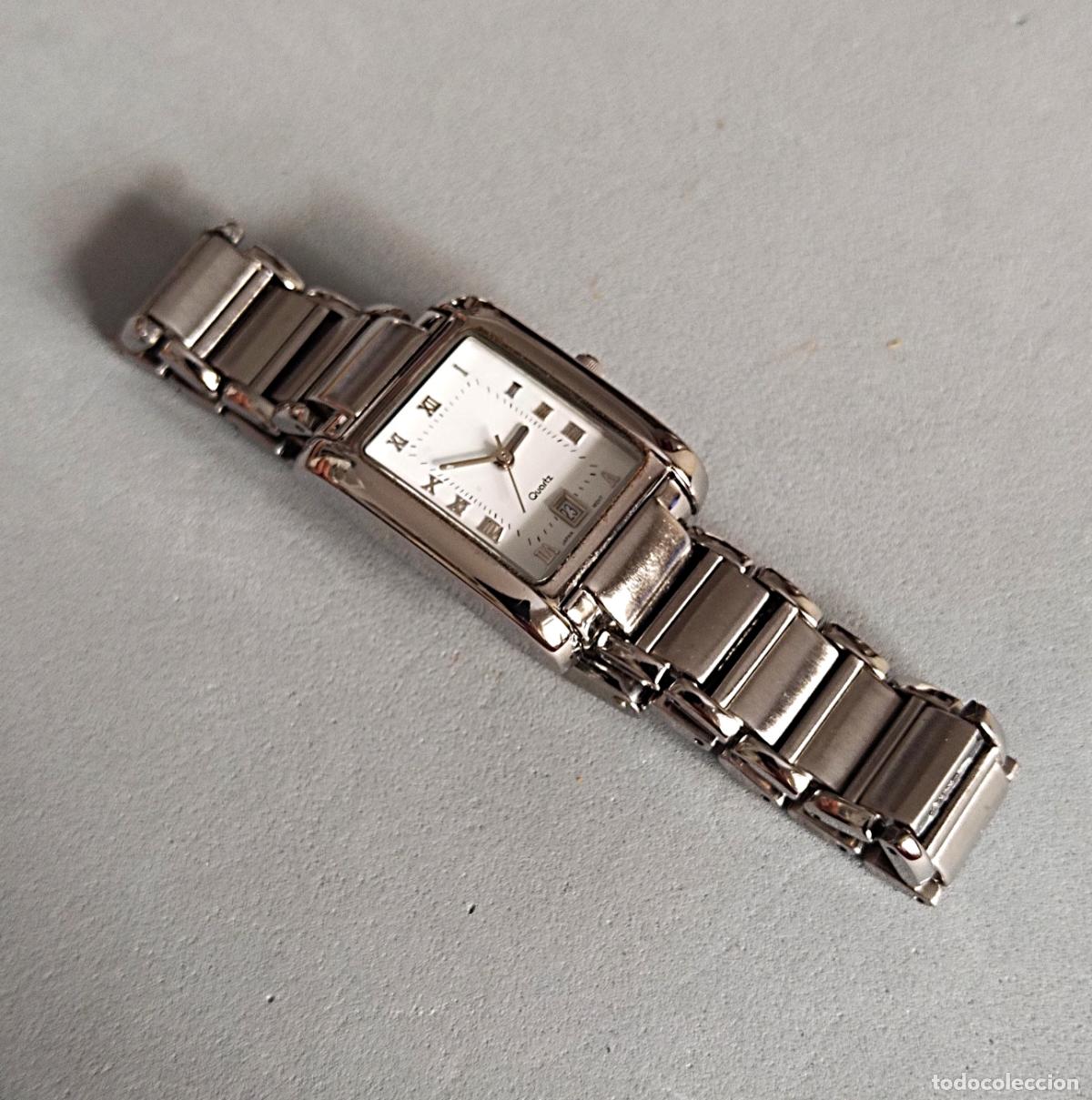 Relojes: Reloj caballero, armis met&aacute;lico. Funciona bien. - Foto 4