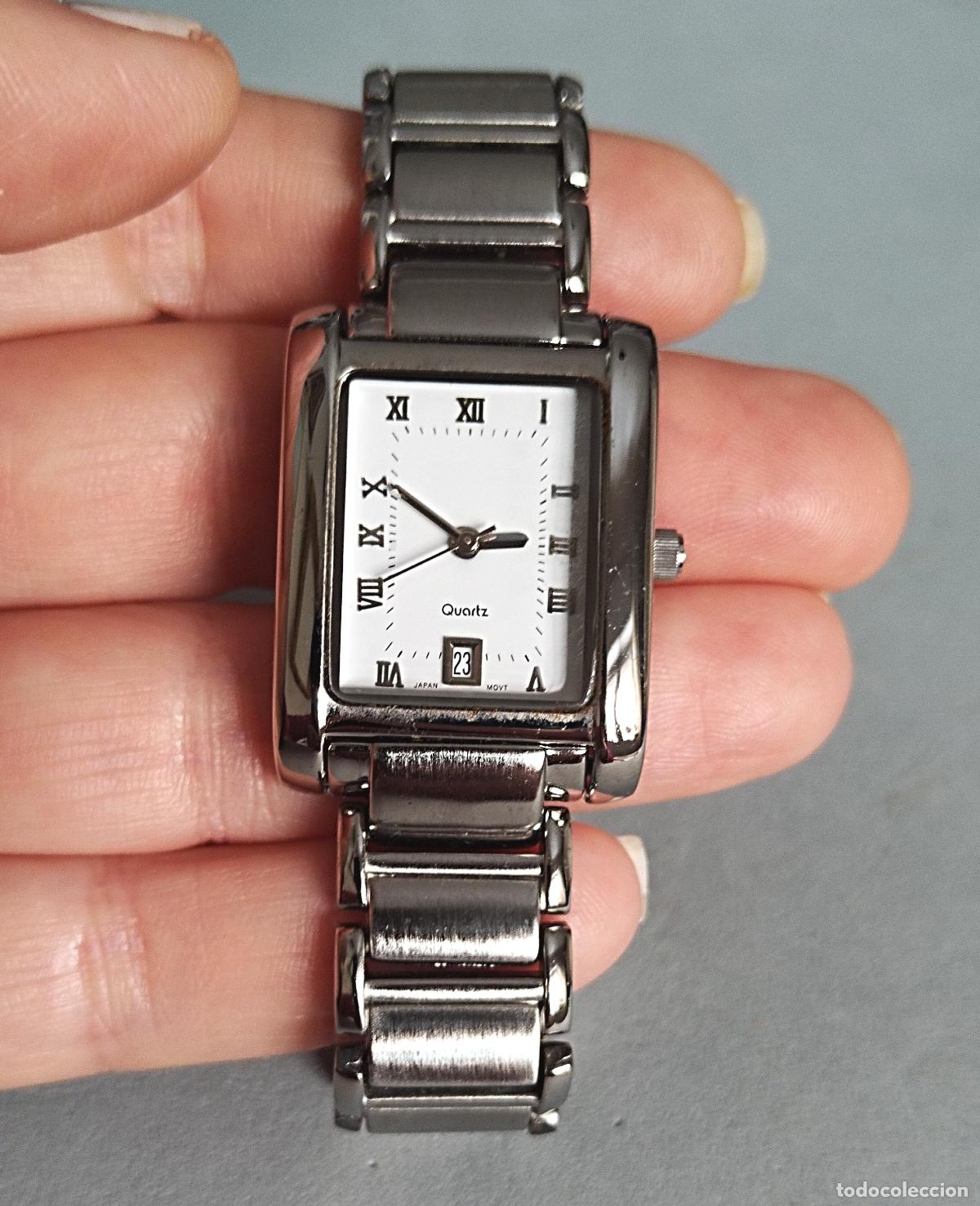 Relojes: Reloj caballero, armis met&aacute;lico. Funciona bien. - Foto 6