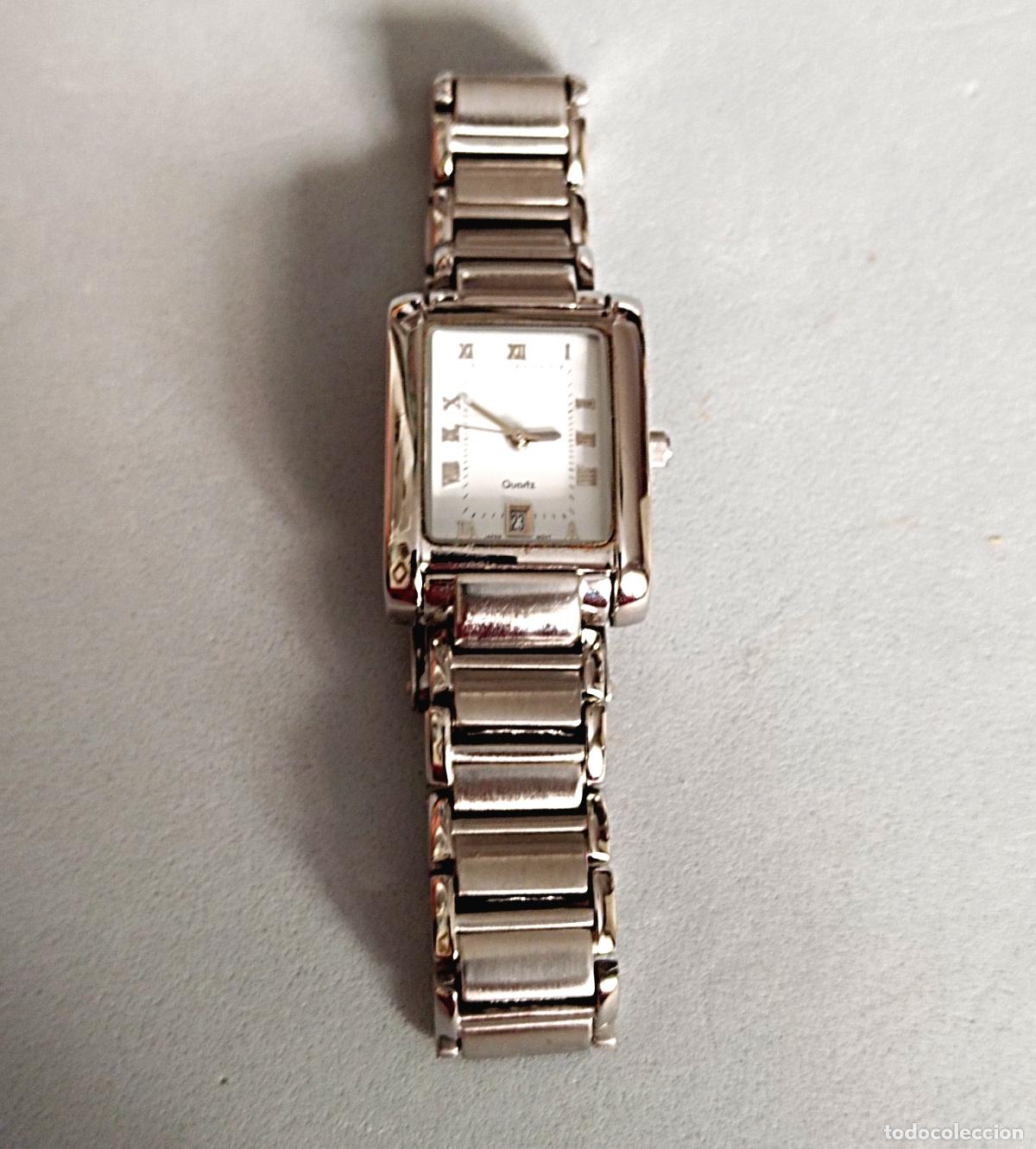 Relojes: Reloj caballero, armis met&aacute;lico. Funciona bien. - Foto 1