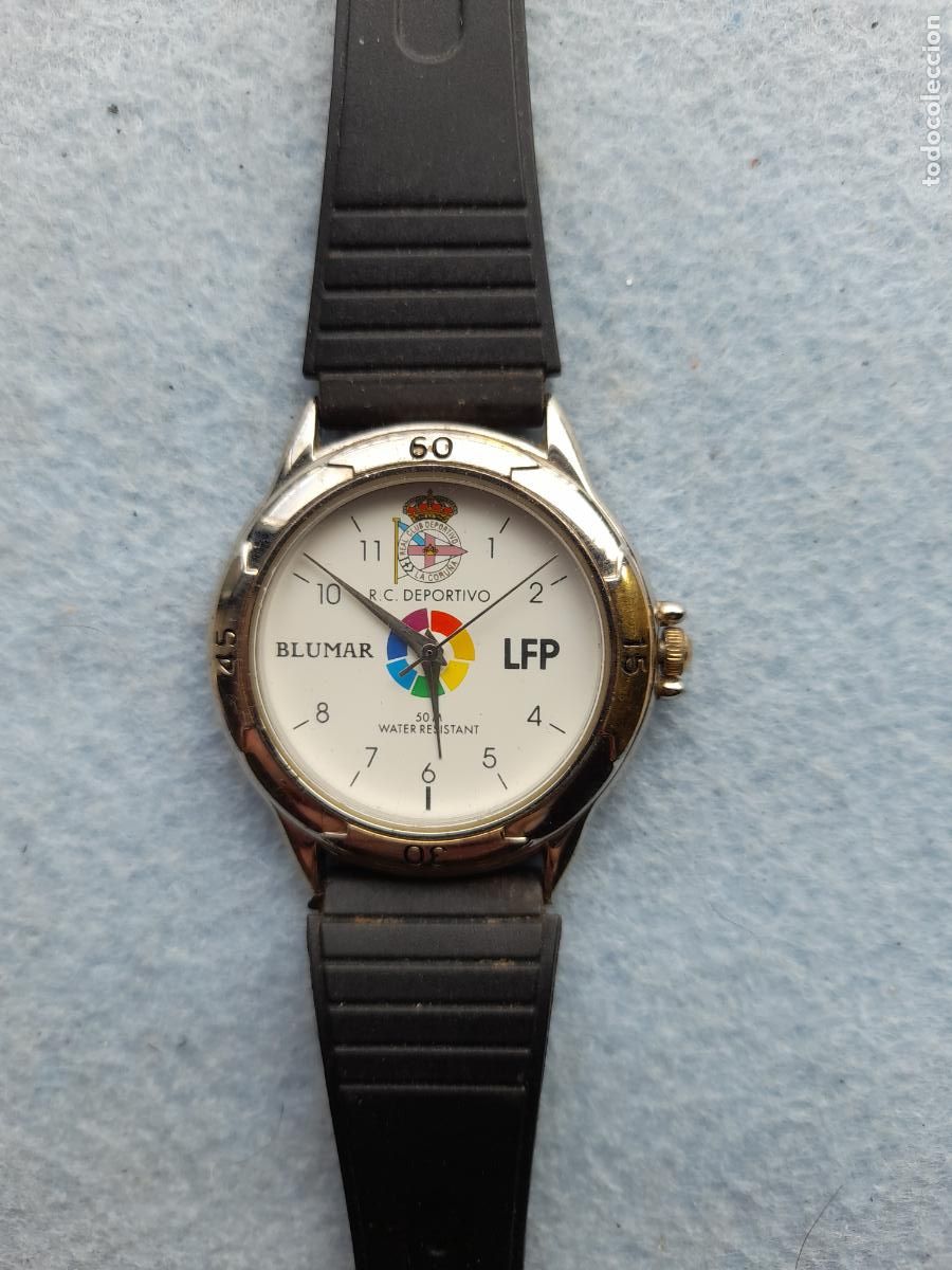 Uhren: Reloj Marca Blumar R.C. Deportivo Coru&ntilde;a LFP de Cuarzo para Caballero.