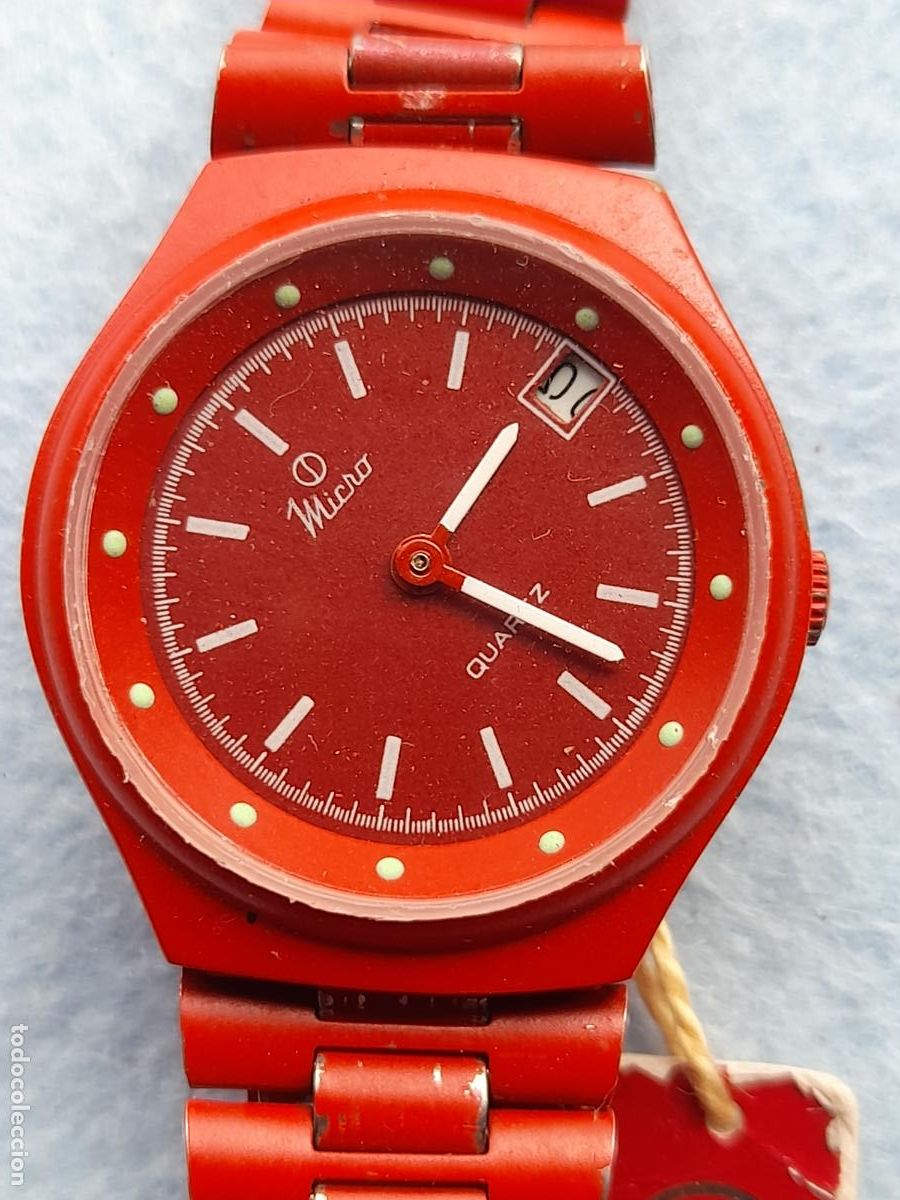 Relojes: Reloj Marca Micro de Cuarzo para Caballero. - Foto 4