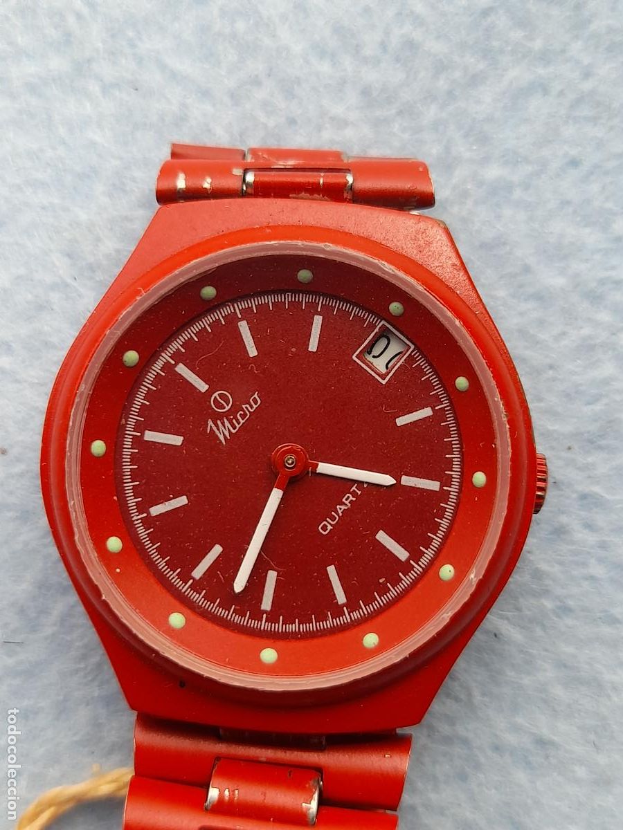 Relojes: Reloj Marca Micro de Cuarzo para Caballero. - Foto 6