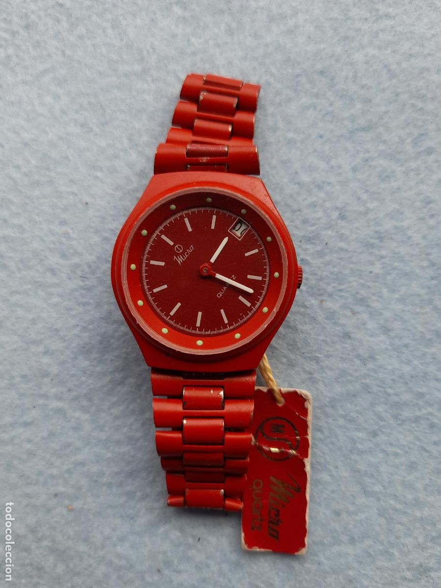 Watches: Reloj Marca Micro de Cuarzo para Caballero.