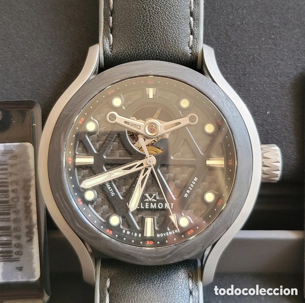 Relojes: Reloj Villemont autom&aacute;tico s.l. 300 unidades en el mundo.