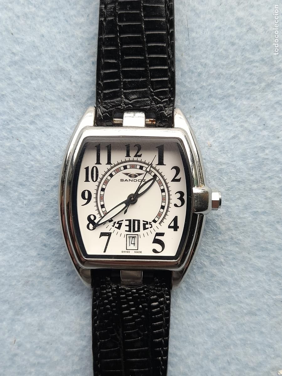 Watches: Reloj Marca Sandoz Fernando Alonso de Cuarzo para Caballero. Funcionando.