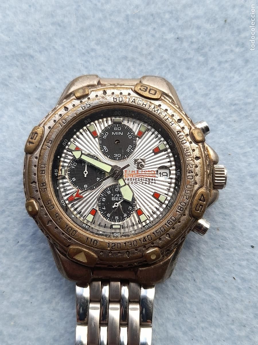 Relojes: Reloj Marca Time Force de Cuarzo para Caballero. - Foto 8