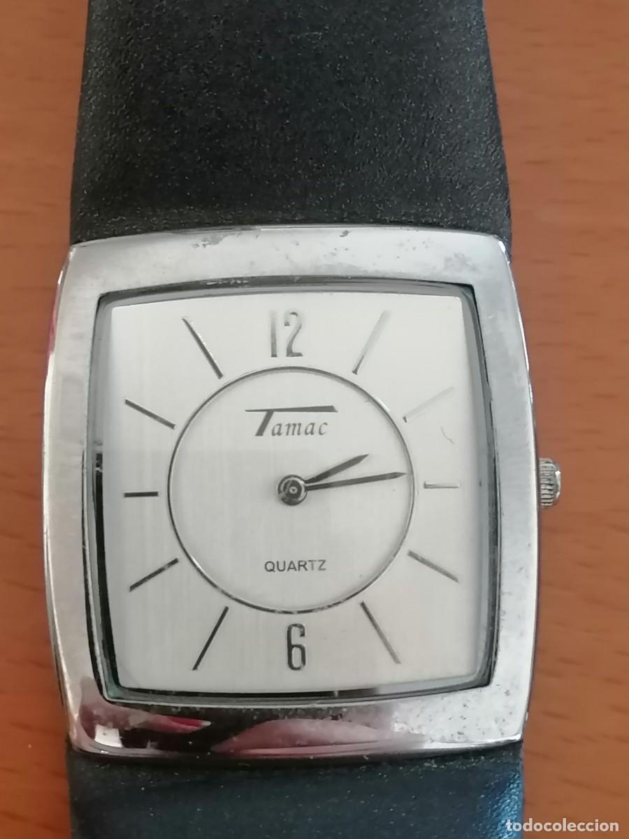 Watches: TAMAC * RELOJ ANALOGICO CORREA NEGRA