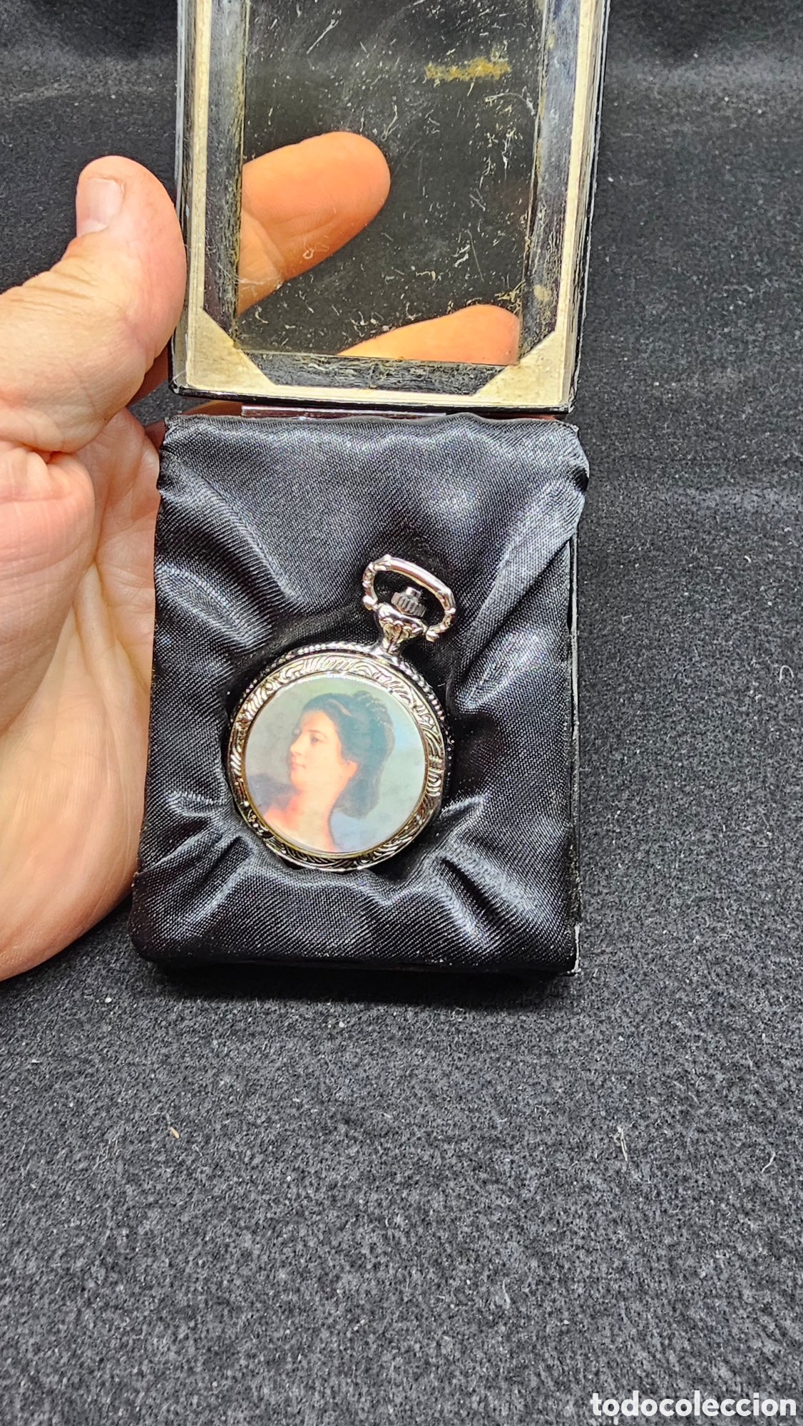 Orologi: Reproducci&oacute;n de reloj antiguo de bolsillo de colecci&oacute;n