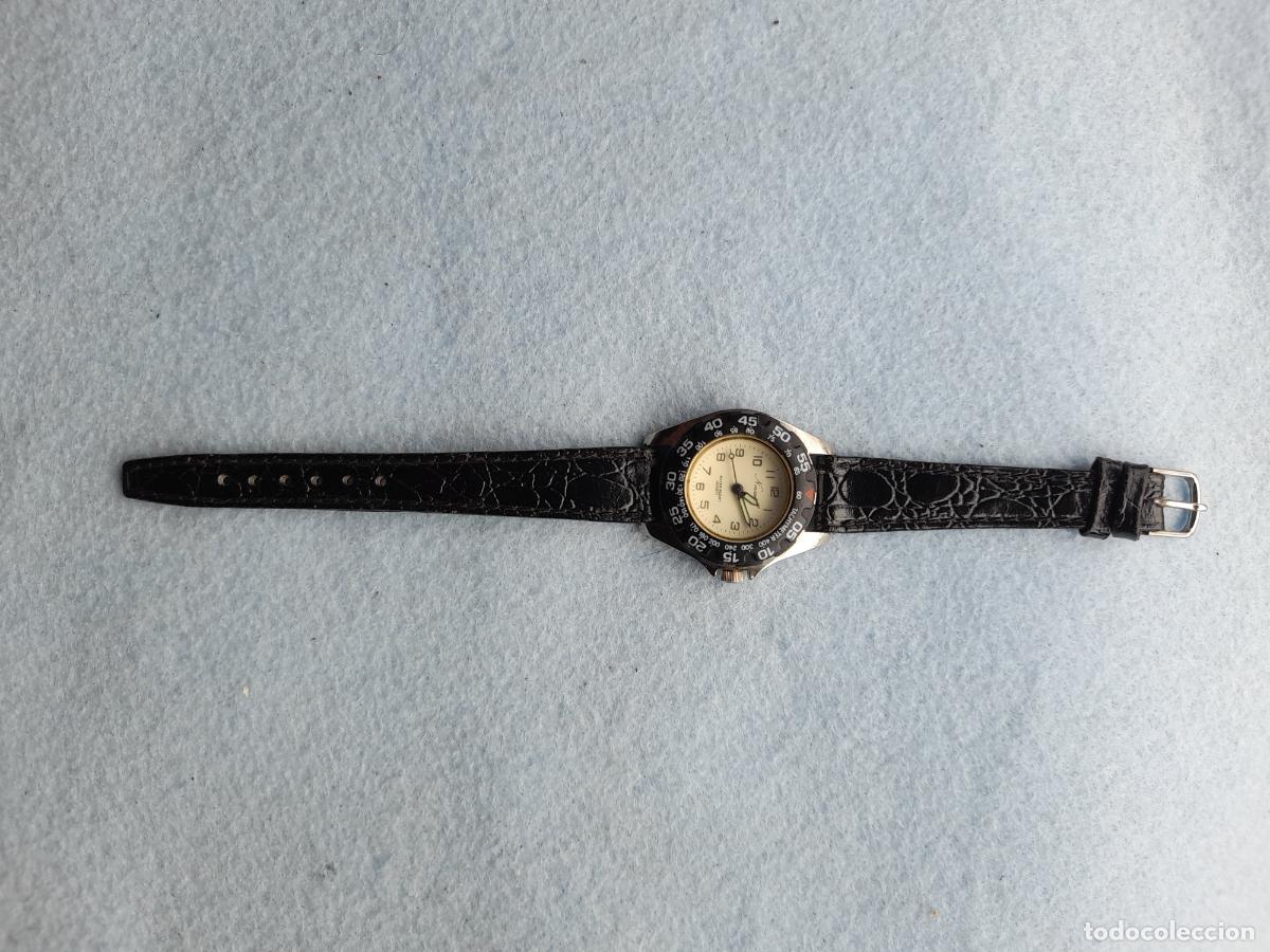 Relojes: Reloj Marca Novestel. Tipo Diver de dama. Funcionando. - Foto 2